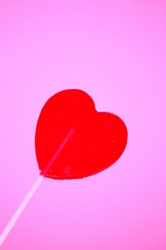 Valentine lollipop 