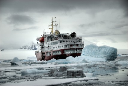 Polar Star somewhere on the Antarctic Peninsula 