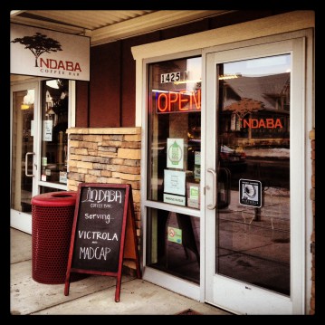 Indaba Coffee, owned by Bobby Enslow and Ben Doornink, both West Central homeowners, is one of Spokane's hottest coffee shops. 