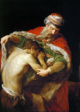 The Return of the Prodigal Son, 1773 oil canvas 