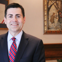 Russell Moore at the Washington offices of the Ethics & Religious Liberty Commission.  