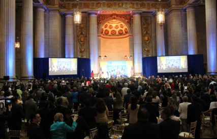 More than 500 people, including religious and political leaders gathered Thursday (June 20) at the National Hispanic Prayer Breakfast in Washington. 