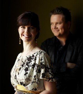 Songwriter Keith Getty, shown with his wife Kristyn, is the co-author of ?In Christ Alone,? a hymn dropped from a Presbyterian hymnal because he and another co-author objected to proposed changes in its wording.  