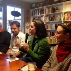 Panelists at the November Coffee Talk.