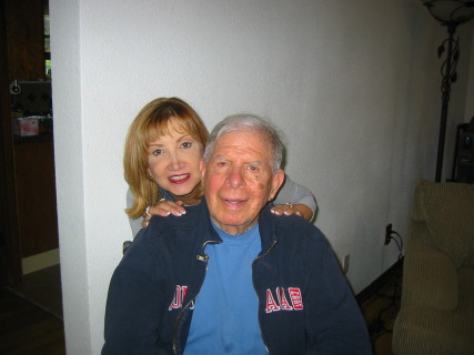 Mary Wissink and her dad, Al. Contributed photo.