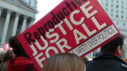 Planned Parenthood Rally, NYC 2011. Photo by Charlotte Cooper/Flickr