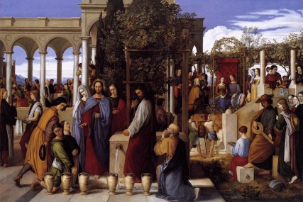 Wedding Feast at Cana, 1819 oil painting