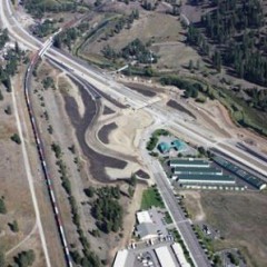 DOT photo of Cheney-Spokane Road Interchange