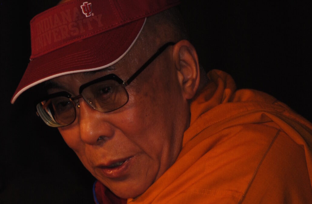 Dalai Lama teaches universal values