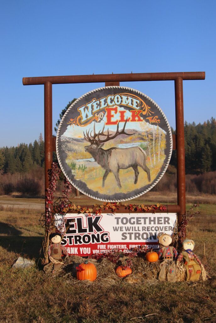 elk wildfire