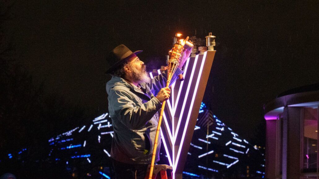 Menorah Lighting