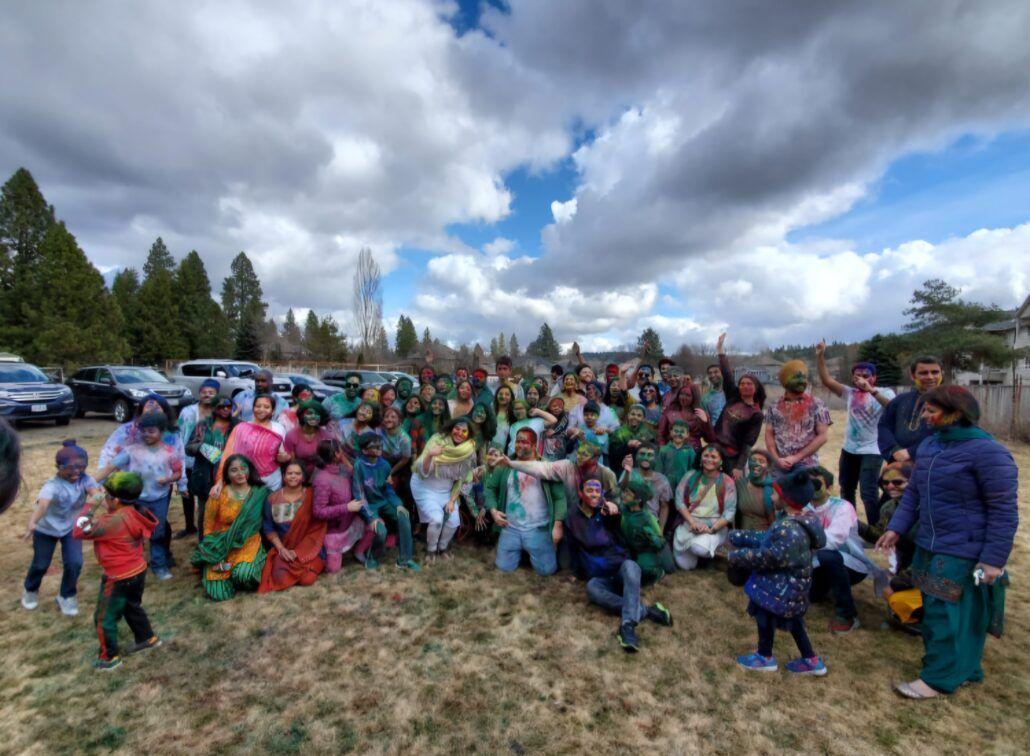 Spokane Hindu Temple Holi celebration
