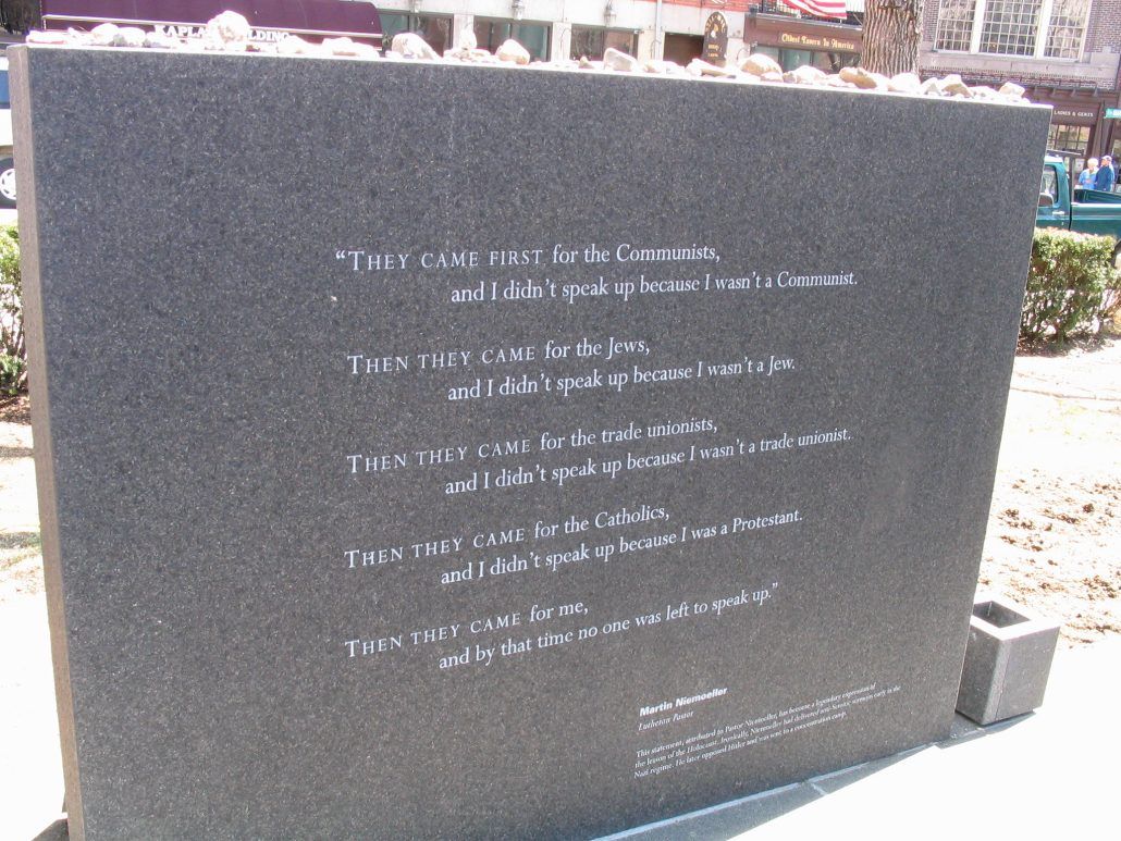 Neimoeller Quote