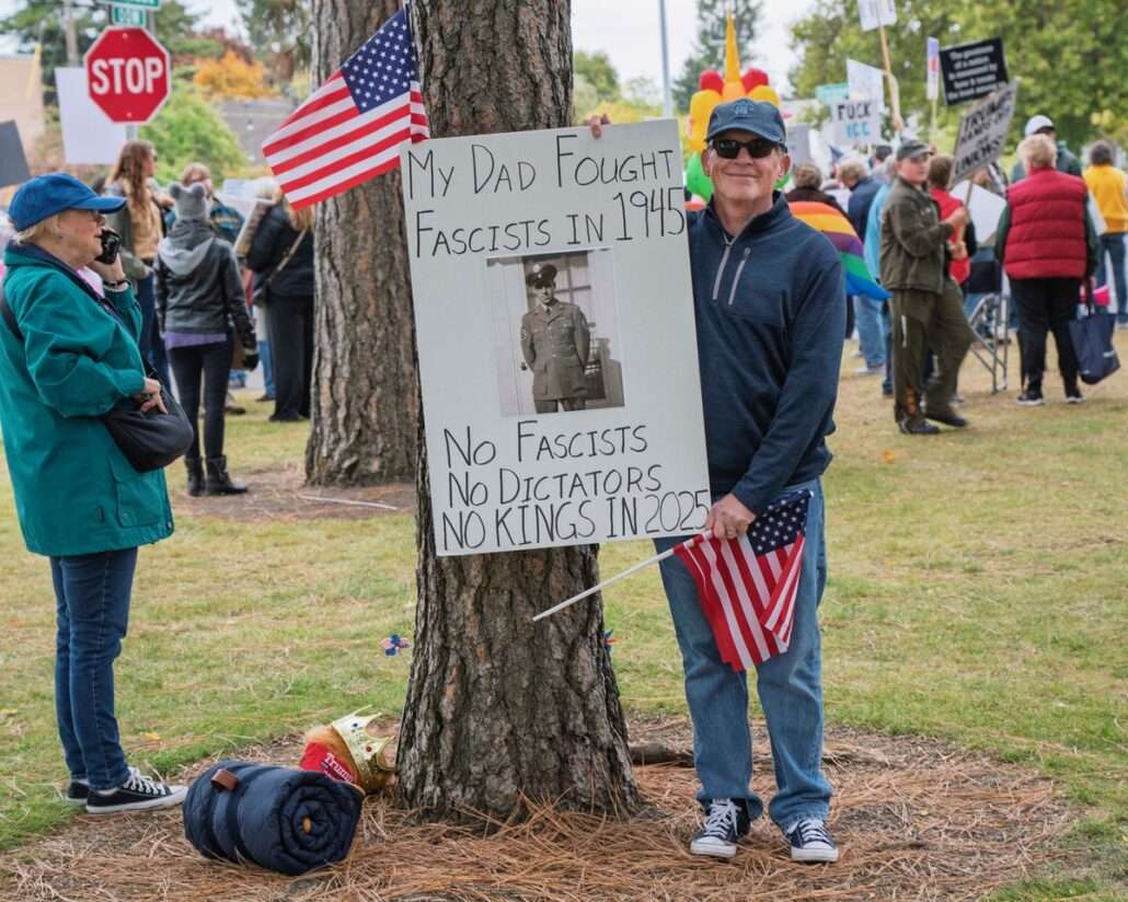 Washington sees massive turnout for 'No Kings' protests in Spokane, Seattle 5 no kings