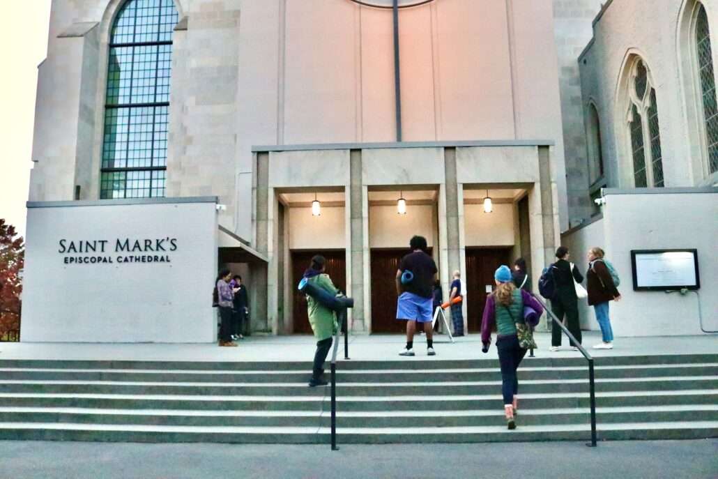 Seattle cathedral offers free yoga to hundreds each Monday 2 Seattle
