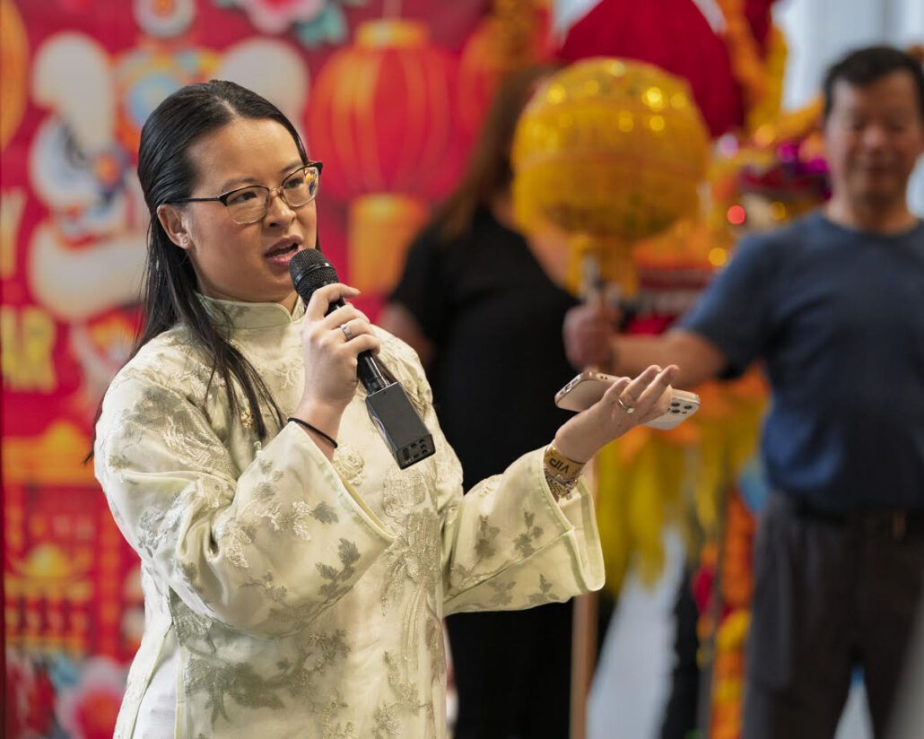 Vina Cathcart, the organizer of the Lunar New Year celebration/Gen Heywood - FāVS News
