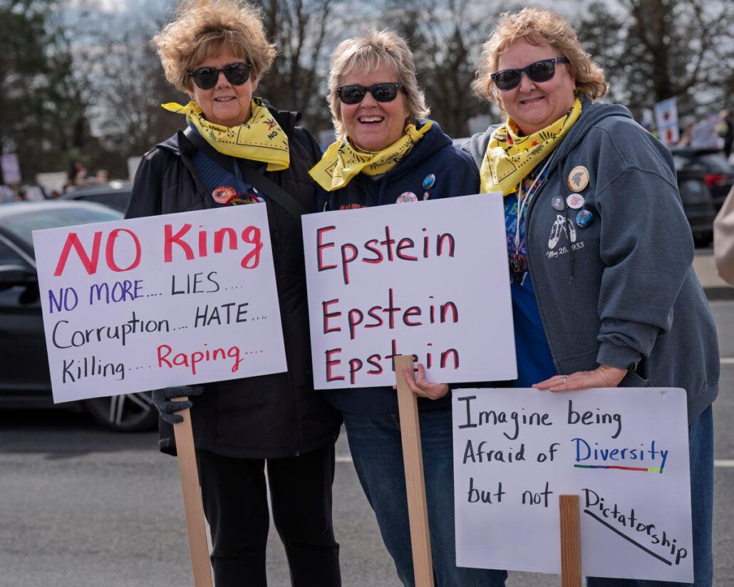 Thousands rally in Spokane for 'No Kings 3,' calling for democracy and human rights 6 nokings26 12