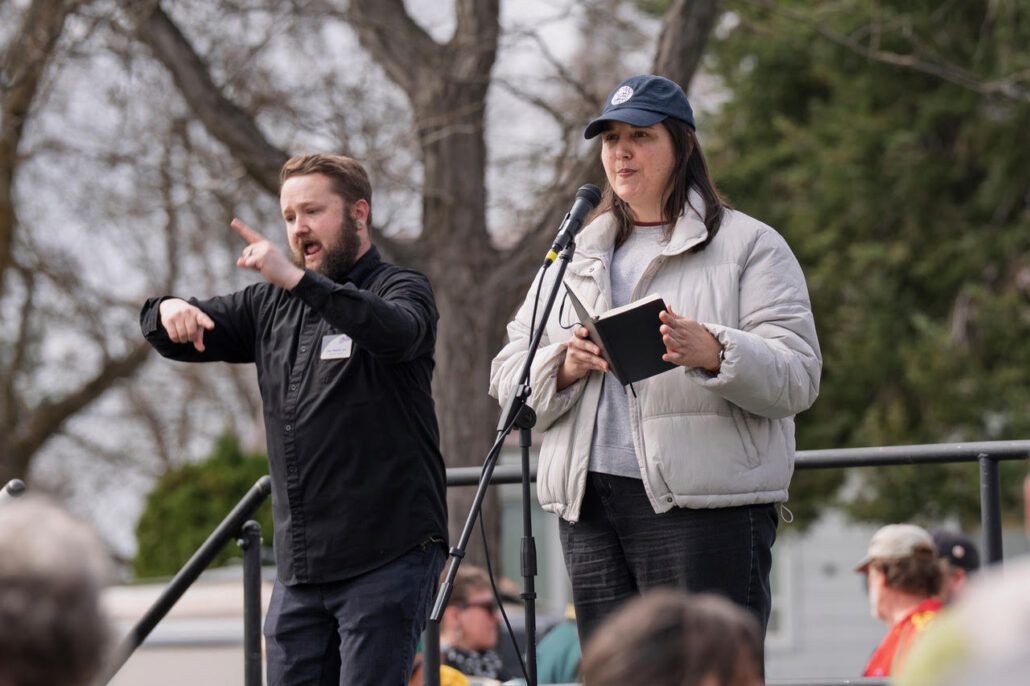 Thousands rally in Spokane for 'No Kings 3,' calling for democracy and human rights 2 nokings26 7