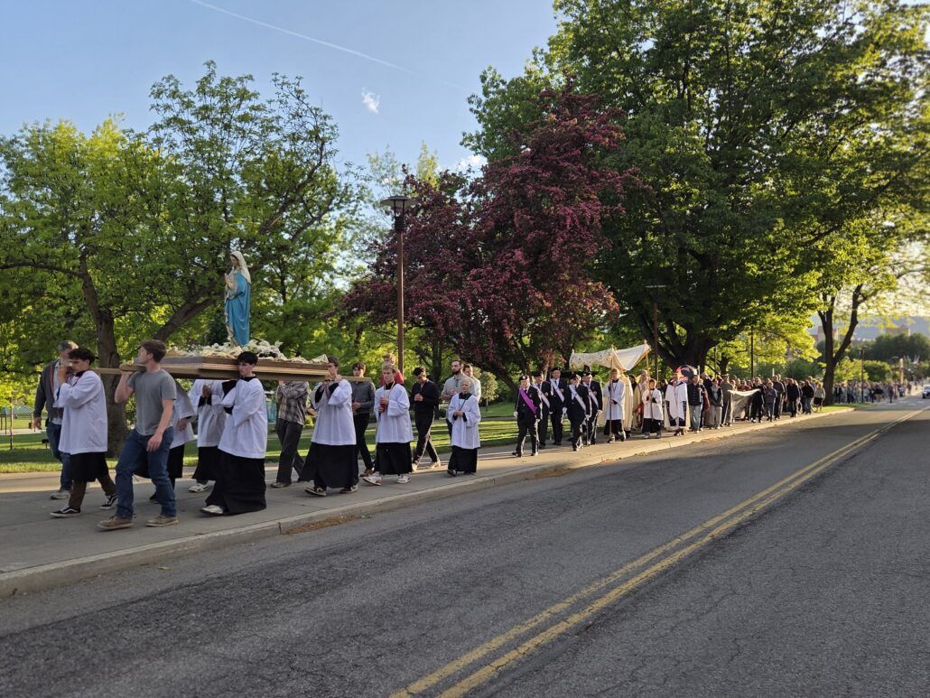 Nearly 400 North Idaho Catholics take their faith to the streets of Coeur d'Alene 2 idaho