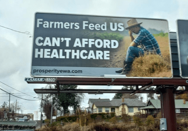 From billboards to bridge-building, Eastern Washington nonprofit challenges misinformation and rural divides 1 billboard prosperitywa